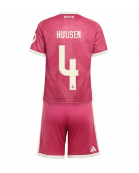 Real Madrid Dean Huijsen #4 Maglia Gara Terza Repliche 2026-27 Bambino Maniche Corte Real Madrid Dean Huijsen #4 Maglia Gara Terza Repliche 2026-27 Bambino Maniche Corte